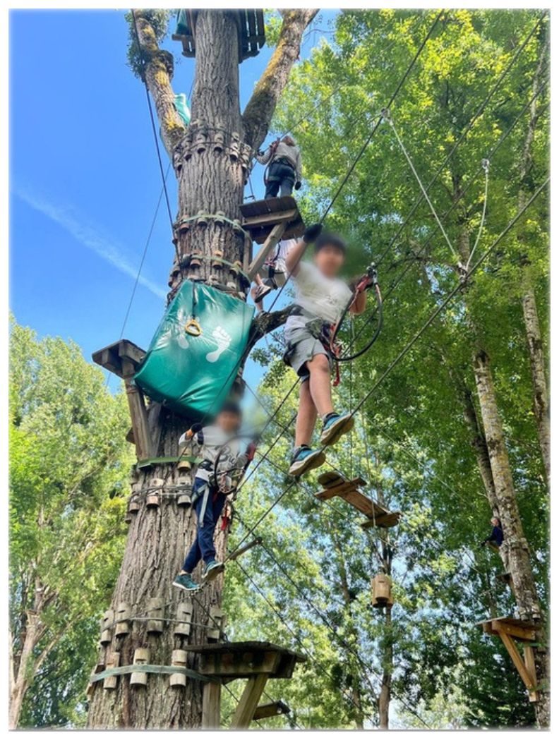 Petits aventuriers en action!