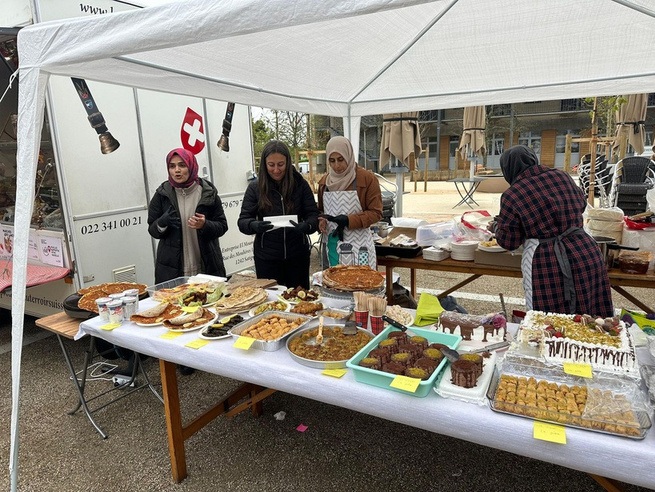 La Kermesse au Marché de Printemps à Satigny